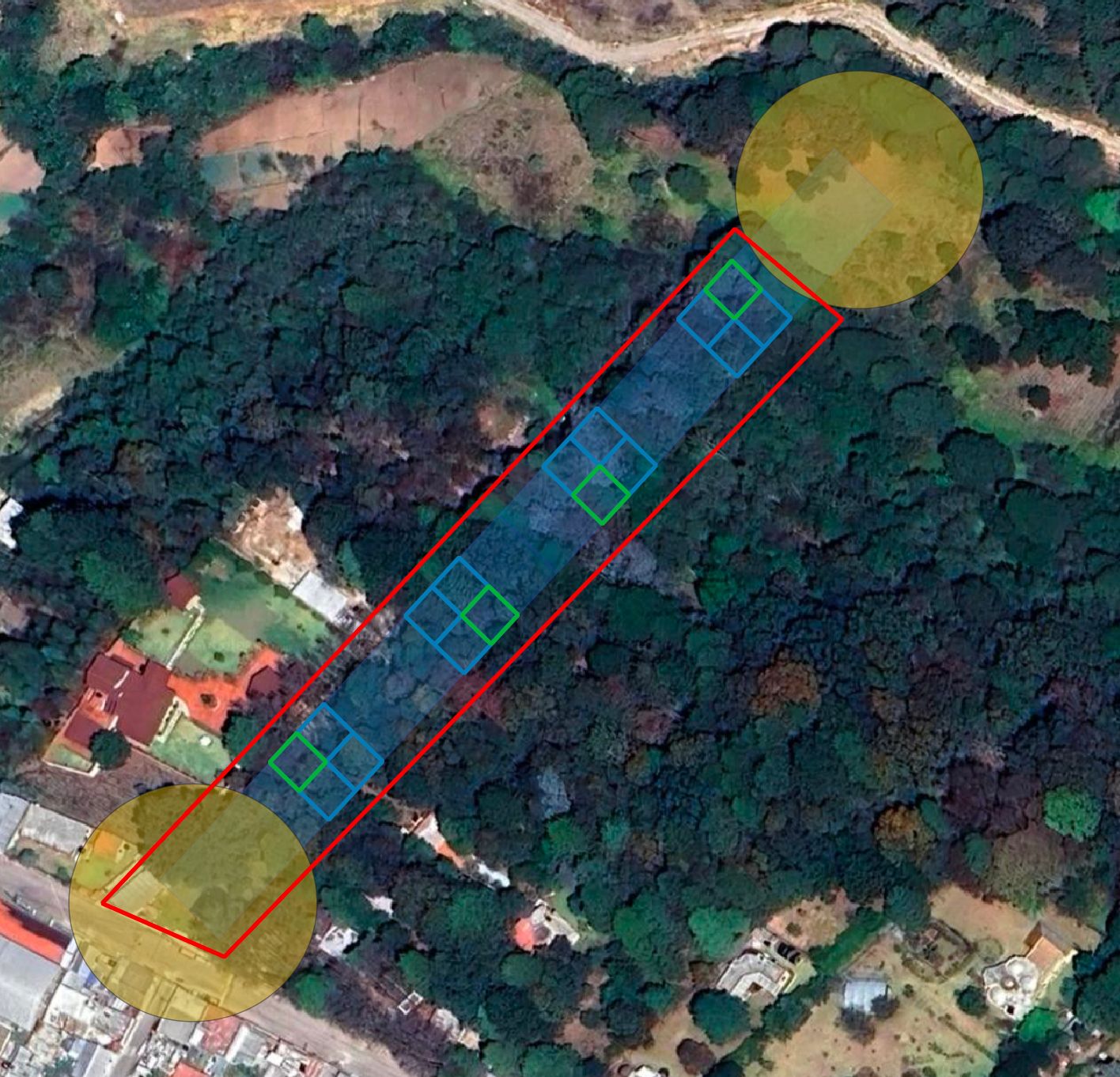 Field-Map en tablet robusta — levantamiento en campo